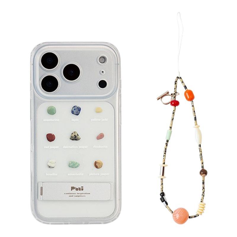 Puui. Gemstone Series Phone Case and Magnetic Grip iPhone 17/18 Pro Max