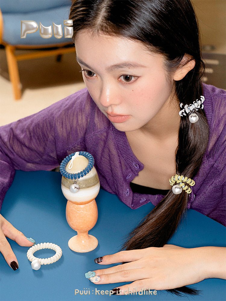 Puui. Telephoto Lens Series Hair Ties