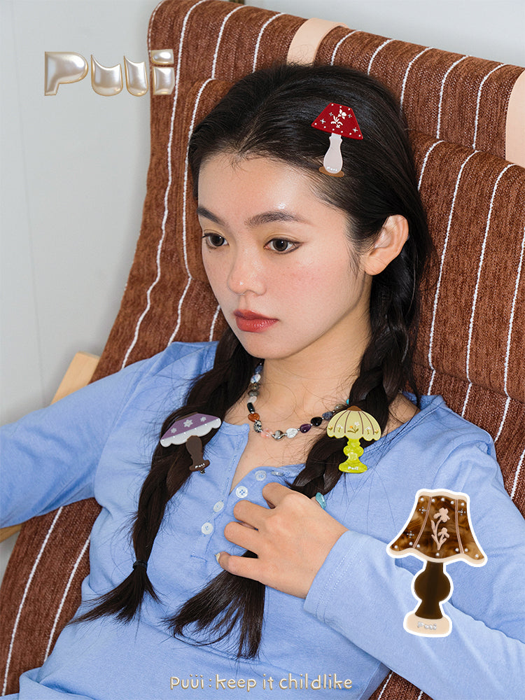 Puui. Afternoon Series Lamp Hair Clip