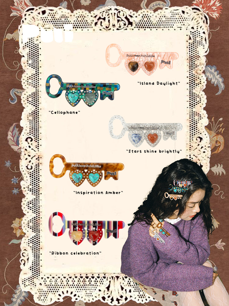 Puui. Key to Inspiration Series Hair Clip
