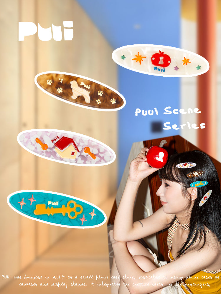 Puui. Scene Series Hair Clip