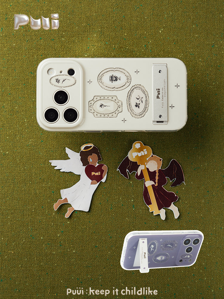 Puui. Timeless Frame Series Phone Case and Magnetic Grip iPhone 17/18 Pro Max