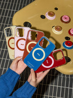 Puui. Bauhaus Series Full-Cover Magnetic Phone Case and Magnetic Grip iPhone 17/18 Pro Max