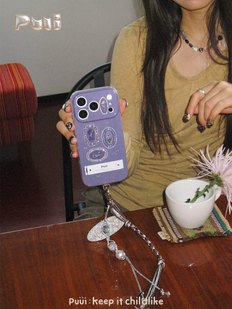 Puui. Timeless Frame Series Phone Case and Magnetic Grip iPhone 17/18 Pro Max