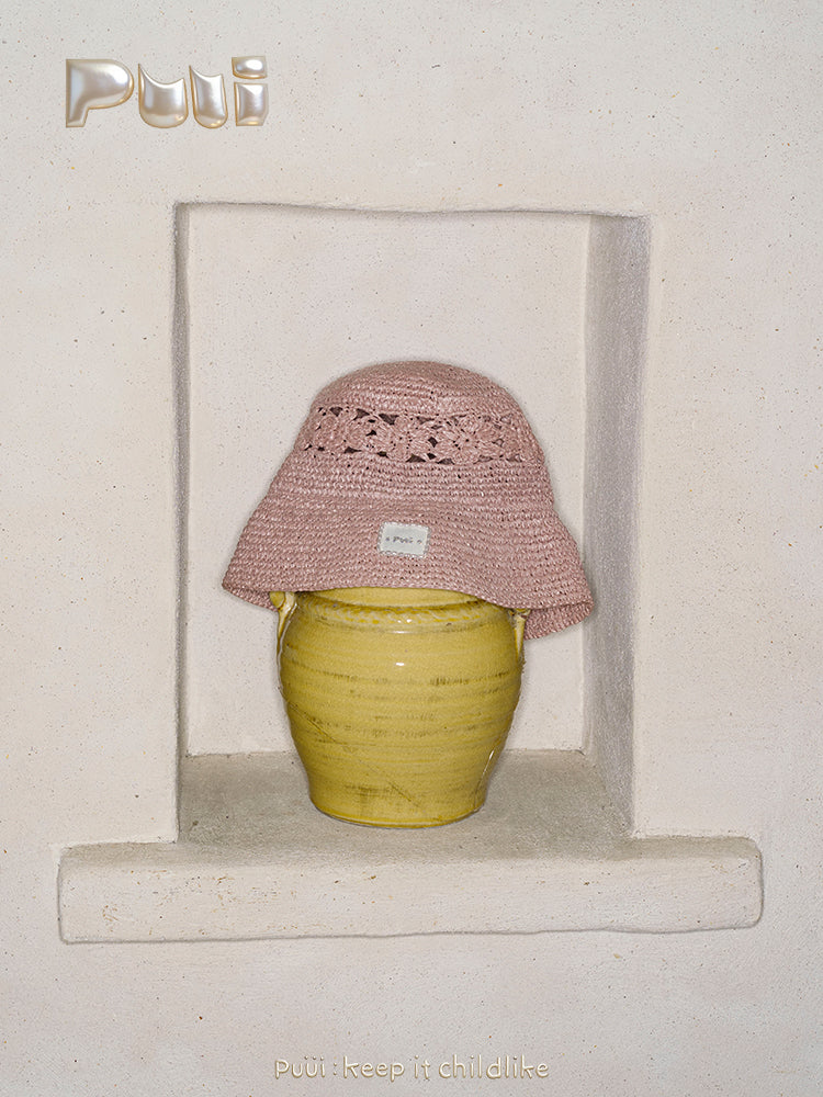 Puui. Berry Knit Series Bucket Hat