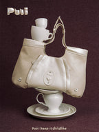 Puui. Lune Blanche & Perles Series Crossbody Bag
