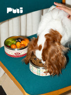 Puui. Eat Well, Pup! Pet Bowl