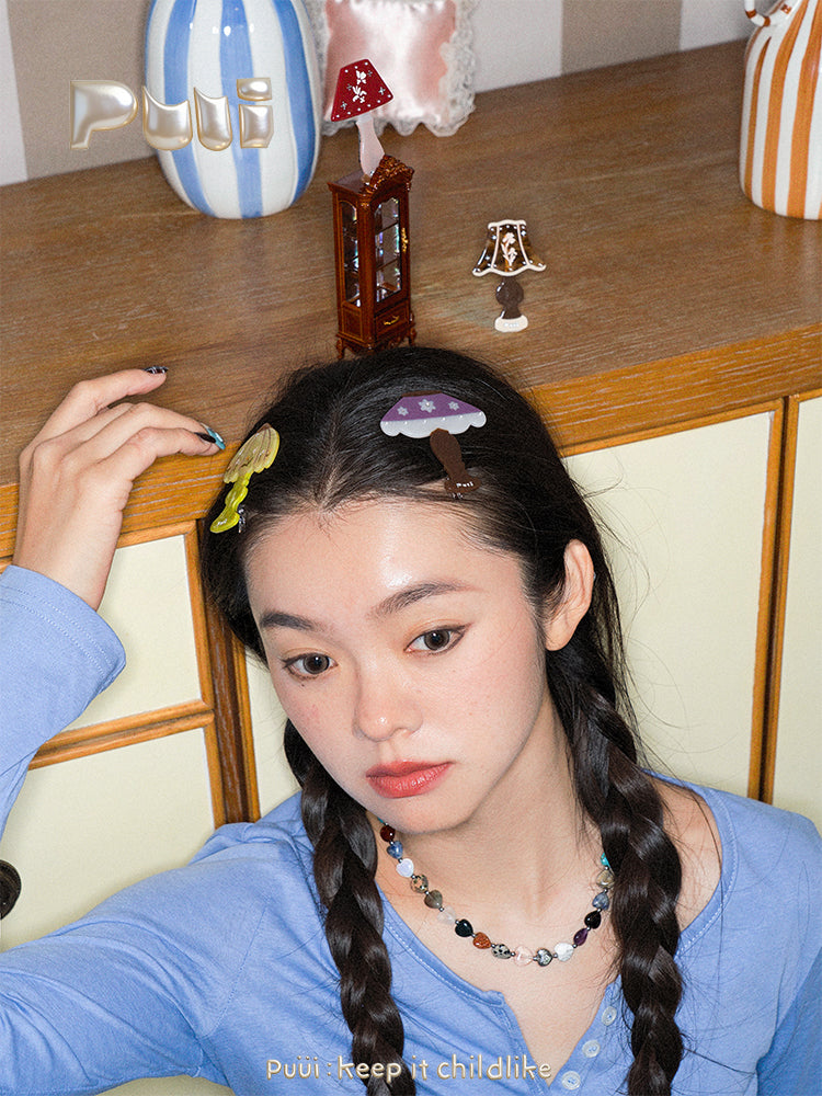 Puui. Afternoon Series Lamp Hair Clip
