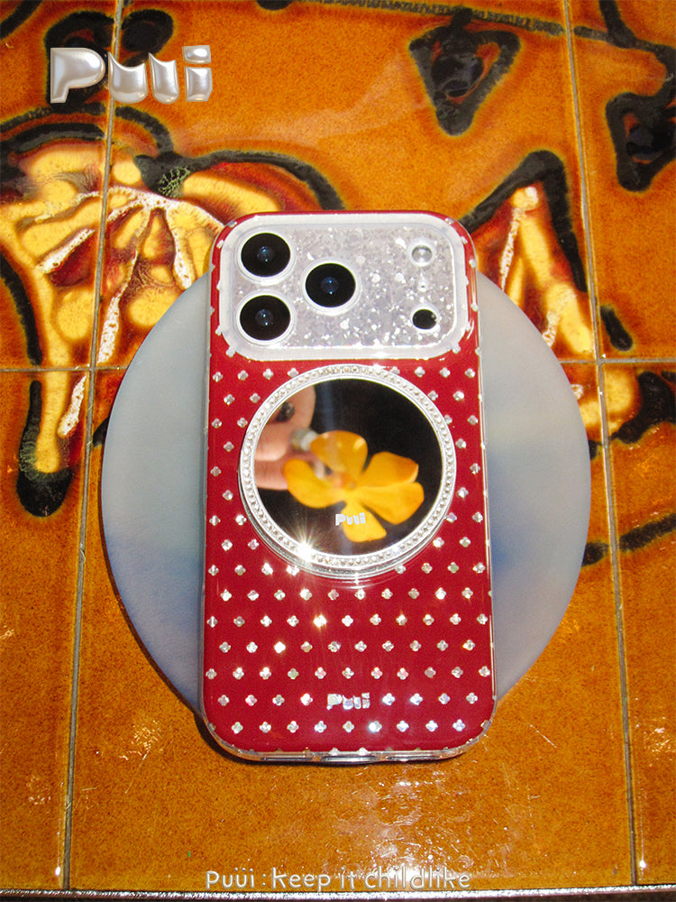 Puui. Shadowlight Series Full-Cover Magnetic Phone Case and Magnetic Grip iPhone 17/18 Pro Max