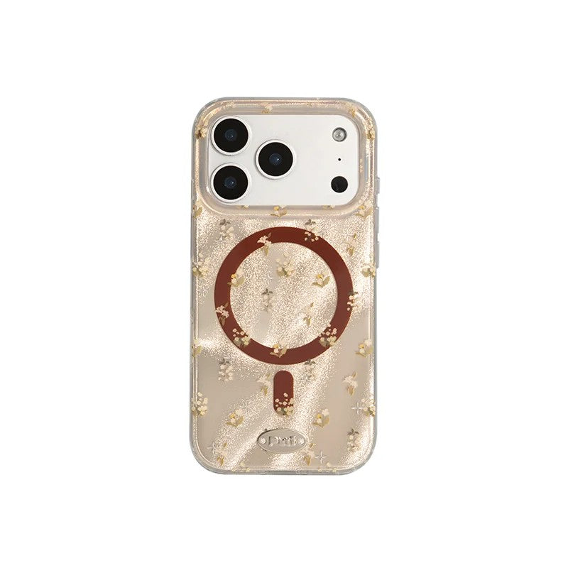 Puui. 0°C Garden Full-Cover Magnetic Phone Case and Magnetic Grip iPhone 17/18 Pro Max