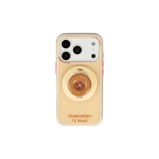 Puui. Bauhaus Series Full-Cover Magnetic Phone Case and Magnetic Grip iPhone 17/18 Pro Max