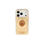 Puui. Bauhaus Series Full-Cover Magnetic Phone Case and Magnetic Grip iPhone 17/18 Pro Max