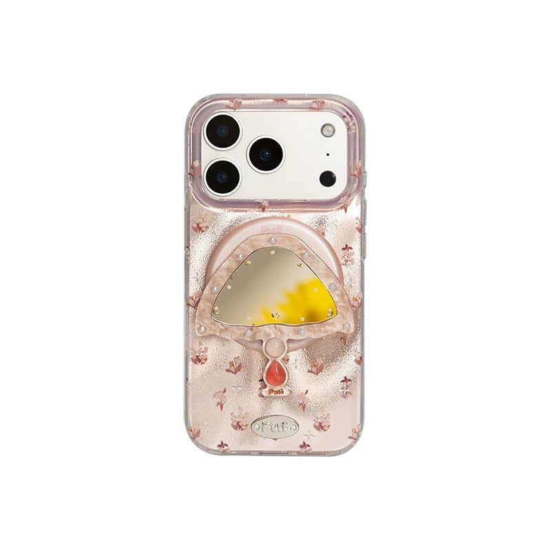 Puui. 0°C Garden Full-Cover Magnetic Phone Case and Magnetic Grip iPhone 17/18 Pro Max