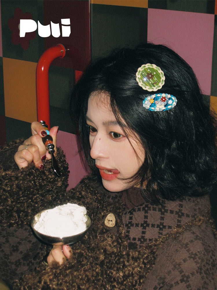 Puui. Afternoon Sweets Series Hair Clip