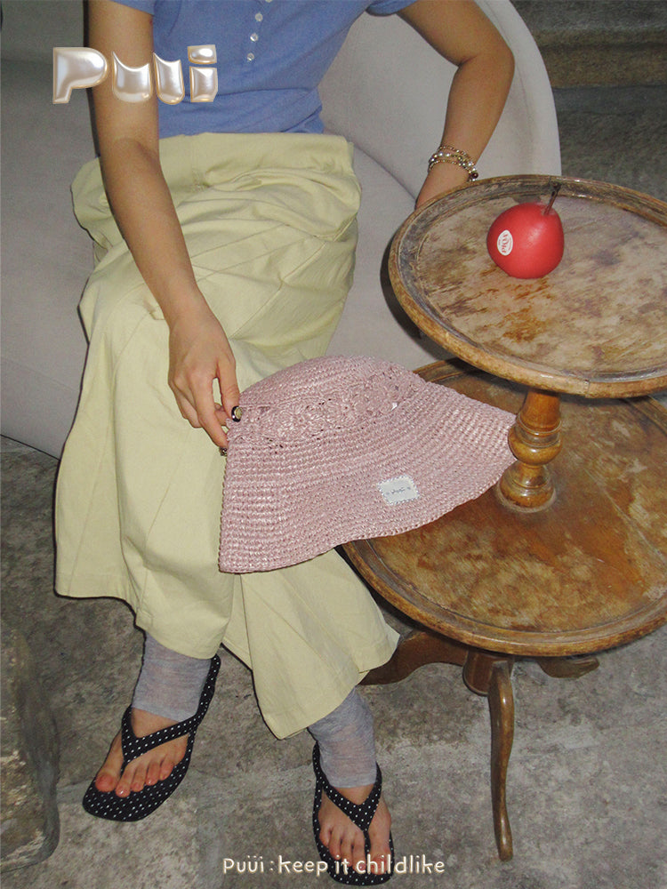 Puui. Berry Knit Series Bucket Hat