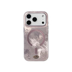 Puui. Misty Starlight Full-Cover Magnetic Phone Case and Magnetic Grip iPhone 17/18 Pro Max