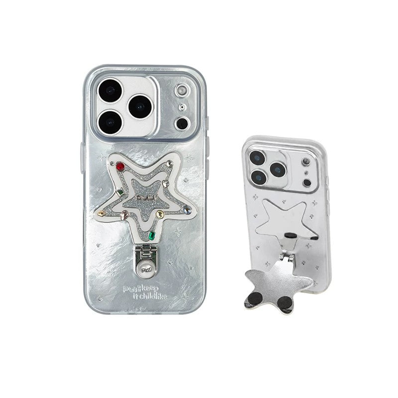 Puui Star Tart Treasure Map Series Phone Case and Magnetic Grip iPhone 17/18 Pro Max