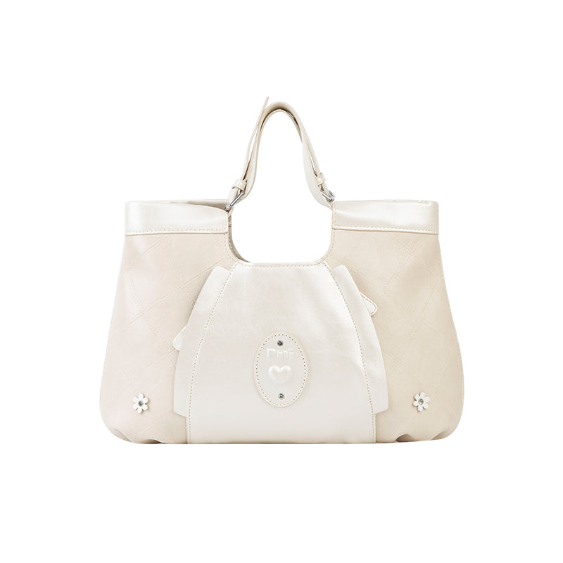 Puui. Lune Blanche & Perles Series Crossbody Bag