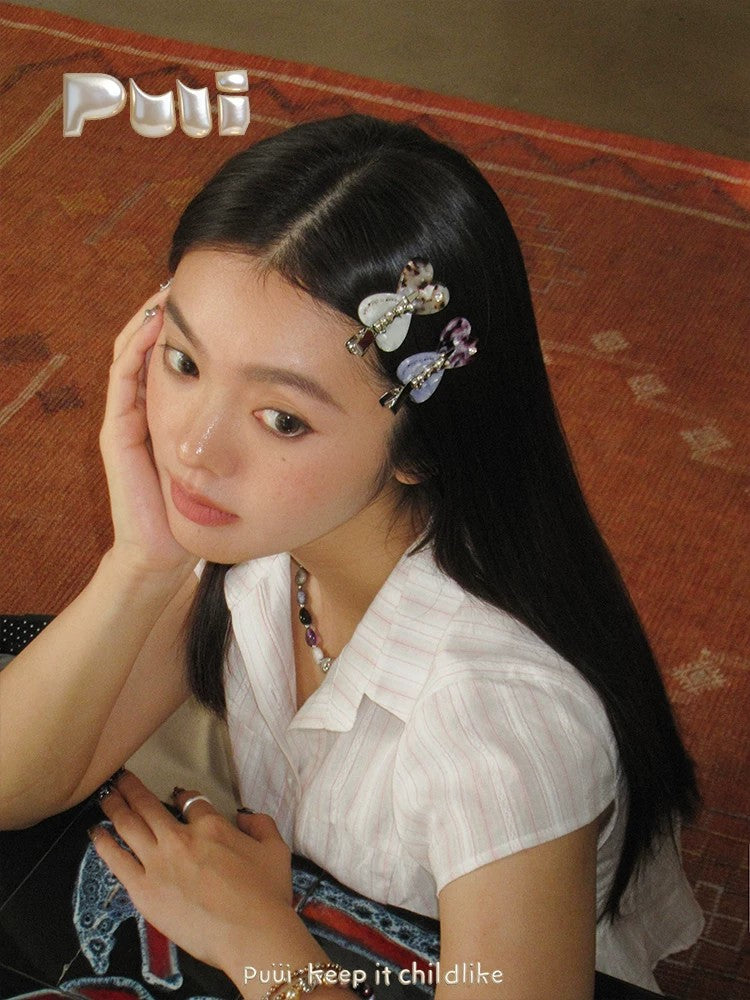 Puui. Iris Butterfly Hair Clip