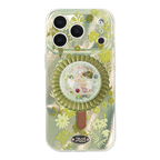 Puui. Soda Garden Full-Cover Magnetic Phone Case and Magnetic Grip iPhone 17/18 Pro Max