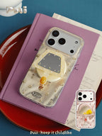 Puui. 0°C Garden Full-Cover Magnetic Phone Case and Magnetic Grip iPhone 17/18 Pro Max