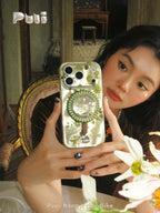 Puui. Soda Garden Full-Cover Magnetic Phone Case and Magnetic Grip iPhone 17/18 Pro Max