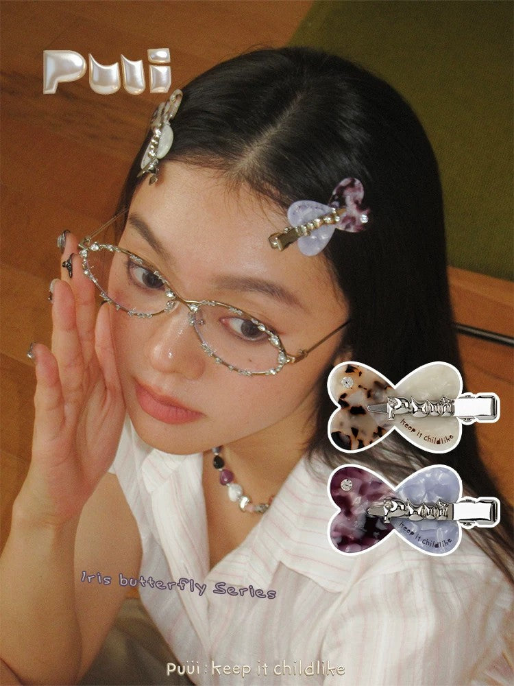 Puui. Iris Butterfly Hair Clip