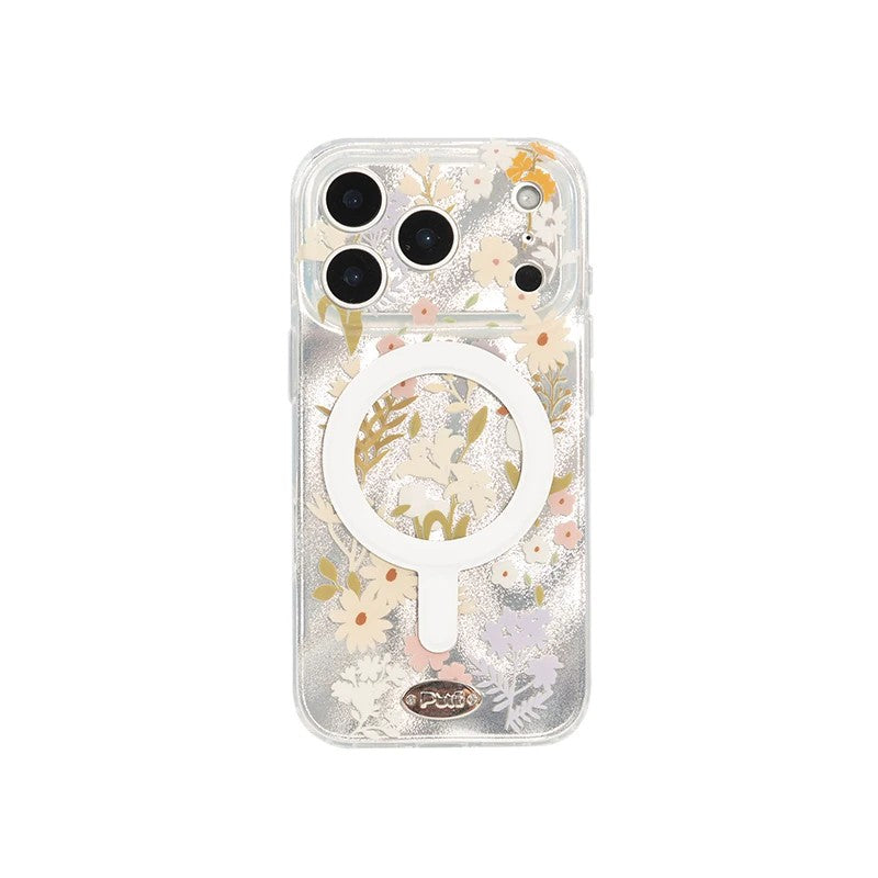 Puui. Soda Garden Full-Cover Magnetic Phone Case and Magnetic Grip iPhone 17/18 Pro Max