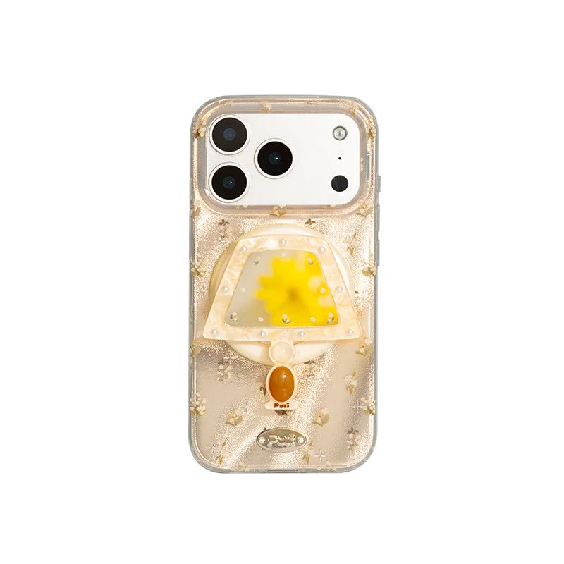 Puui. 0°C Garden Full-Cover Magnetic Phone Case and Magnetic Grip iPhone 17/18 Pro Max