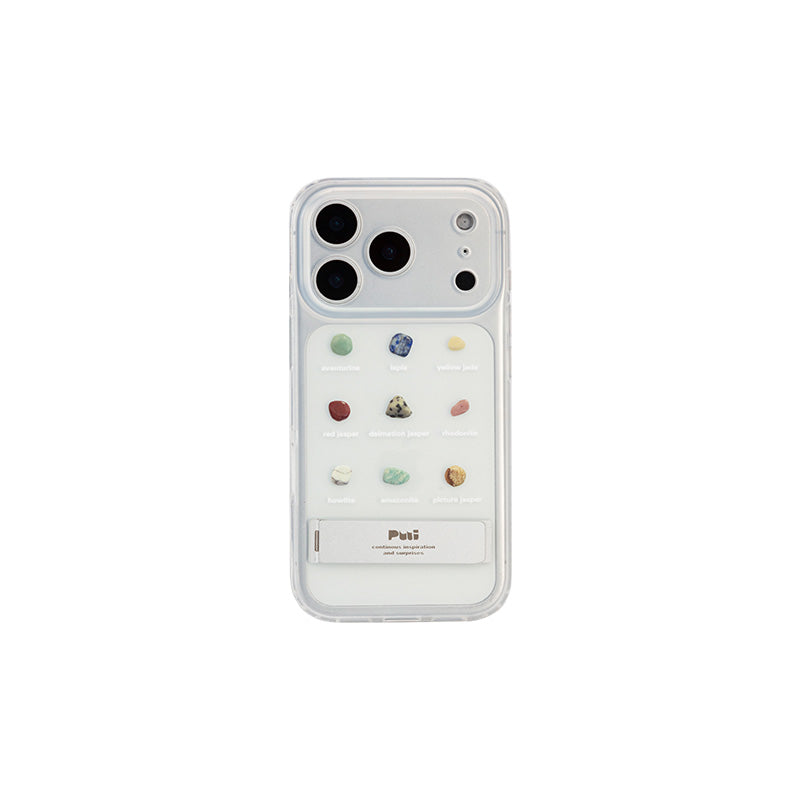 Puui. Gemstone Series Phone Case and Magnetic Grip iPhone 17/18 Pro Max