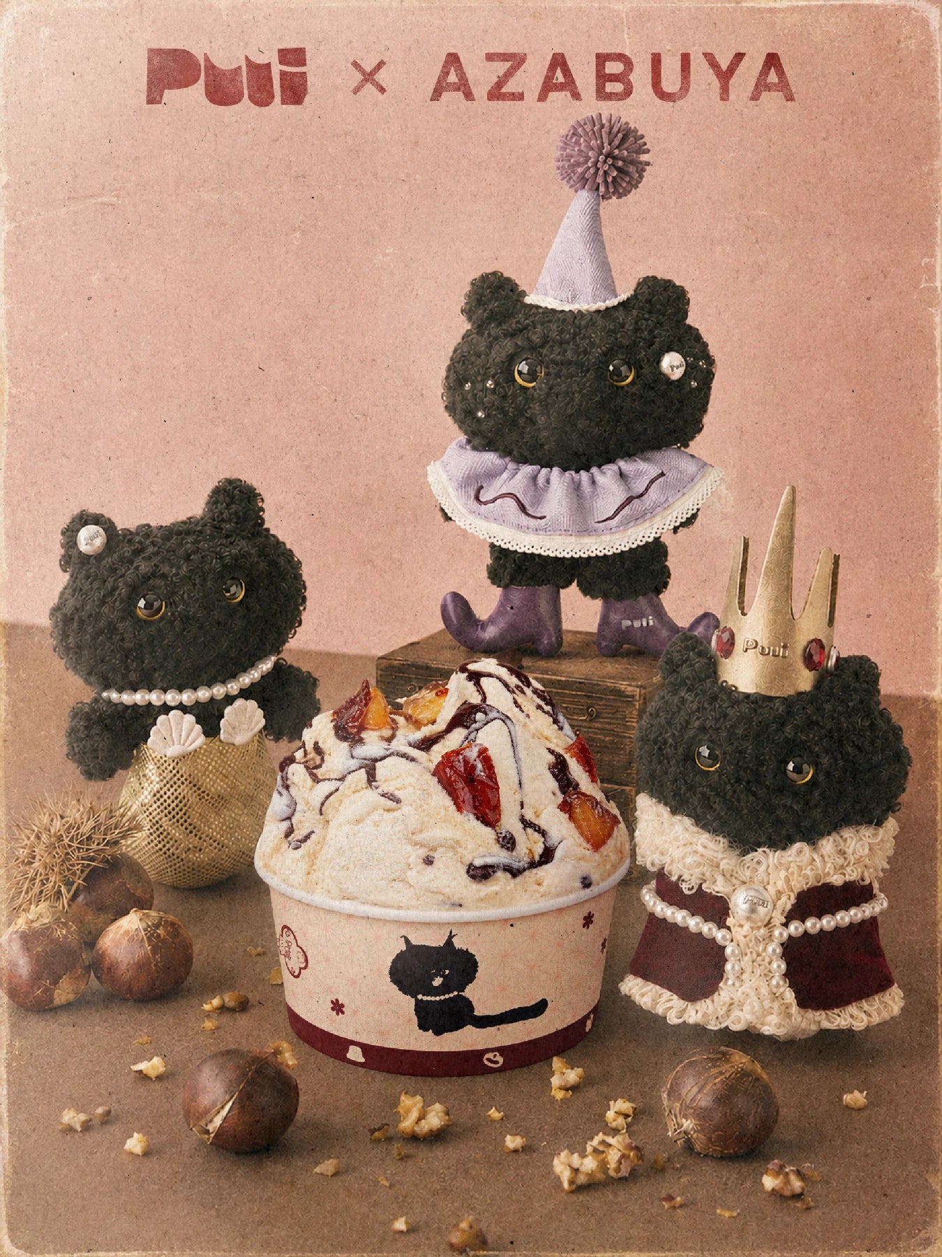 Puui × AZABUYA · Black Cat Collection